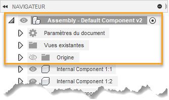 navigateur - composant par défaut