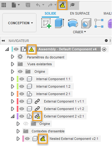 navigateur - composants obsolètes