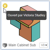 exemple d’avatar dans le panneau de données - conception ouverte