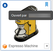 Avatar dans le panneau de données