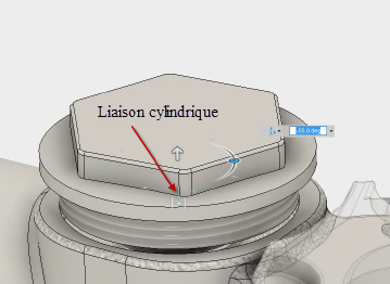 exemple de liaison cylindrique