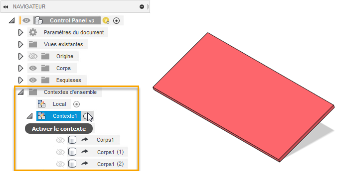 exemple d’objets de référence