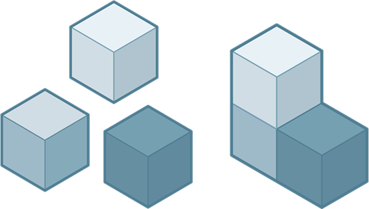 illustration des composants d’un ensemble