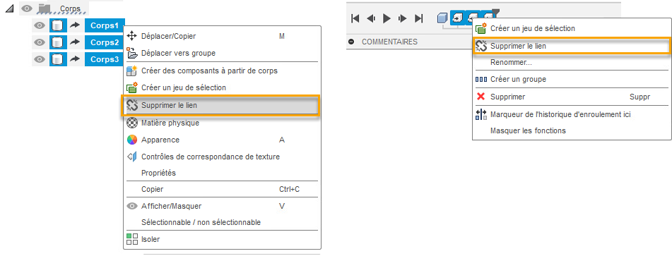 supprimer-lien-plusieurs-dérivés