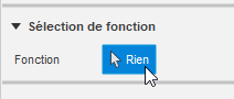 option Fonction active