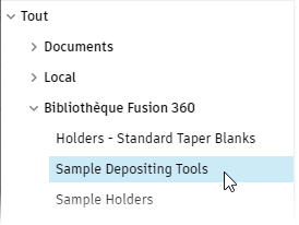 exemples d’outils de dépôt