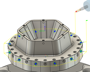 Trajectoire d’outil de perçage multi-axes