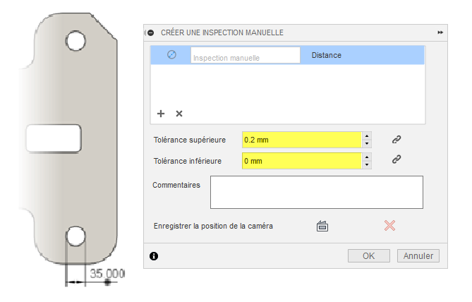 tolérances saisies automatiquement