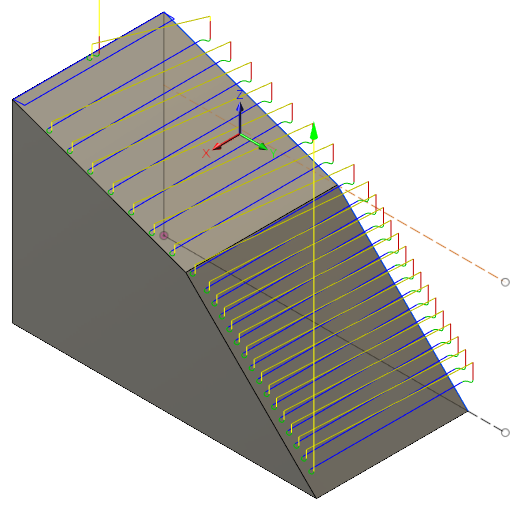 exemple d’angle de seuil - 19 degrés