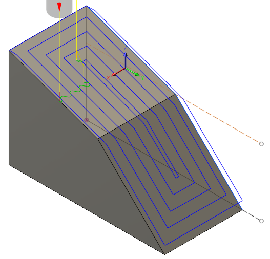 exemple d’angle de seuil - 45,1 degrés