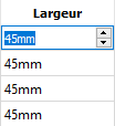 exemple de table - copier la cellule