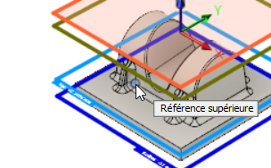 Finition horizontale