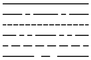 exemple de type de ligne