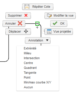 exemple d’accrochage aux objets