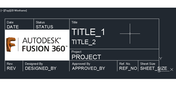 exemple de cartouche - autocad