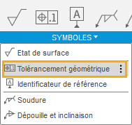 tolérance géométrique