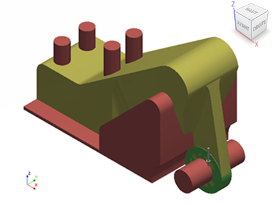 exemple illustrant le terme « forme de départ »