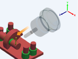 direction d’outil z+