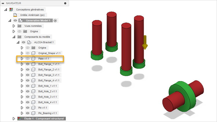 navigateur - masquer la plaque