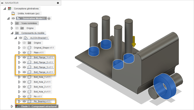 navigateur - géométrie conservée