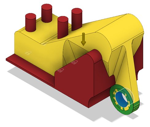 face de la charge 1