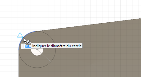 trous de boulon - définir le diamètre