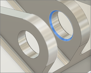 chanfreins de broche centrale