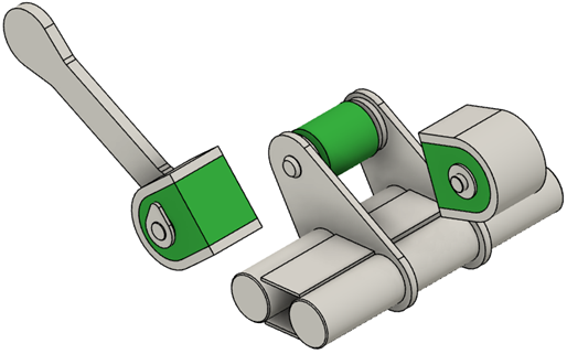 géométrie conservée - vert