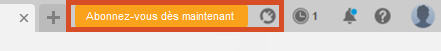barre d’application - version d’évaluation gratuite