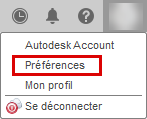 préférences de l’interface utilisateur