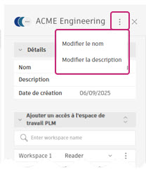 Modifier les détails d’un groupe