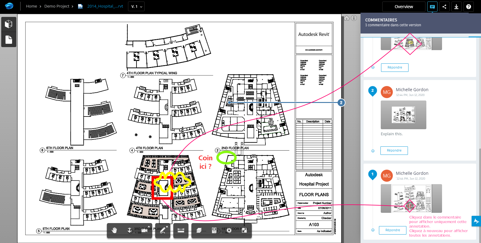 Annoter des fichiers 2D