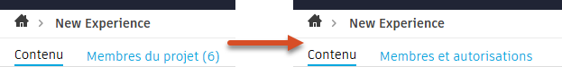 mettre à niveau le projet