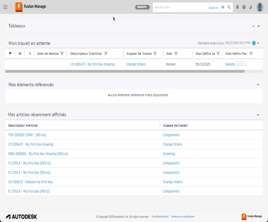 Fusion Manage sur le Web