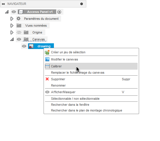 dossier Zones de dessin