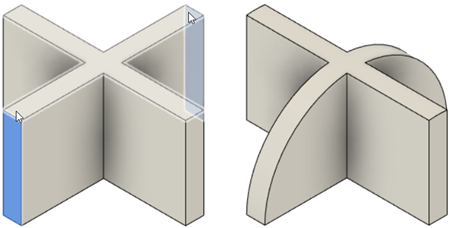 exemple de sélection de congé complet
