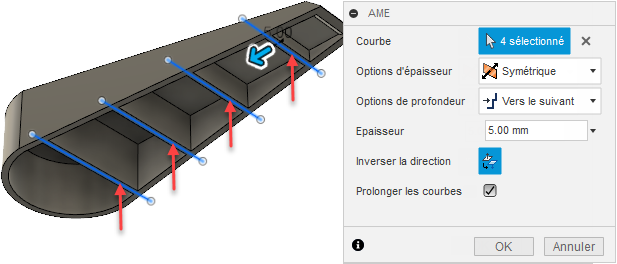 boîte de dialogue Âme