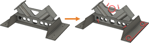 Modification des cotes