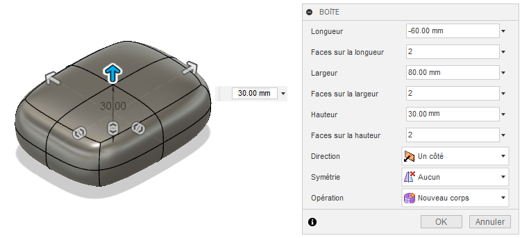 boîte de dialogue boîte