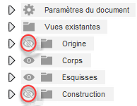 activer/désactiver les noeuds