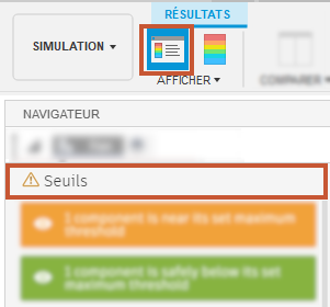 saisie d’un résultat guidé
