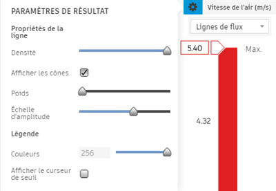 échelle de vitesse de l’air