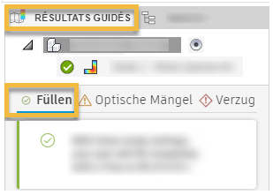 Résultats guidés