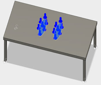 appliquer des empreintes de charge