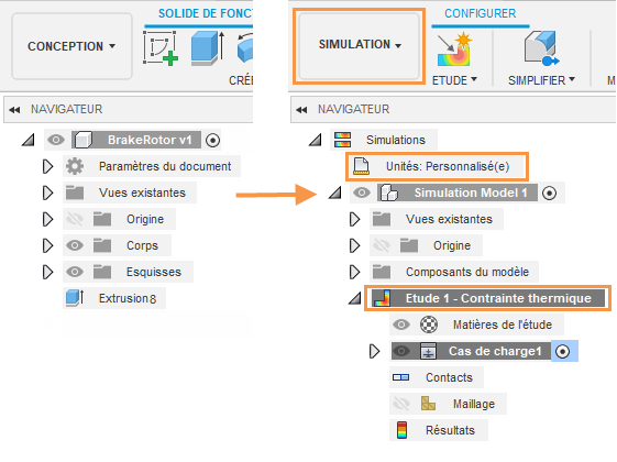 Configuration de l’analyse des contraintes statiques