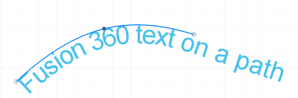 Animation relative au placement du texte sur la trajectoire