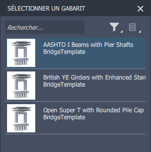 Catalogue des gabarits de pont
