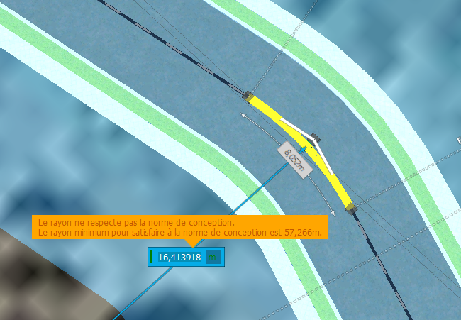 Pour gérer les avertissements lors de la modification de la géométrie ...