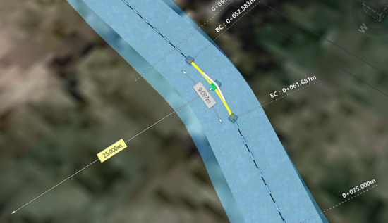 Pour gérer les avertissements lors de la modification de la géométrie ...