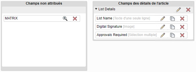 Ajout de champs dans la table
